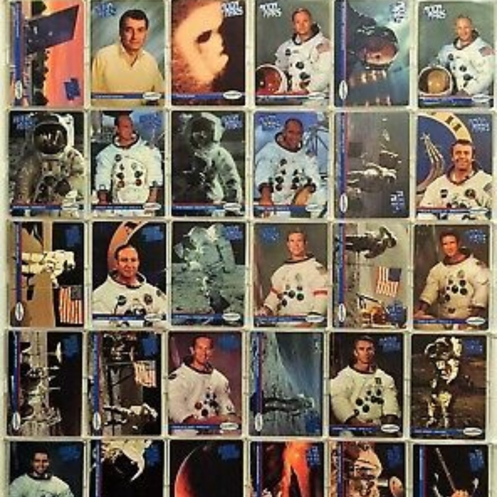 Vintage MOON MARS Cards